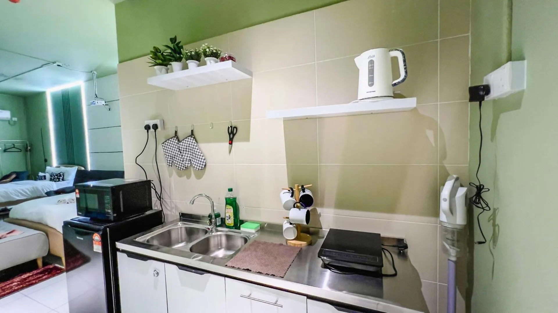 Apartment Cozy Milky Home Mount Austin Jb 5 Pax Johor Bahru