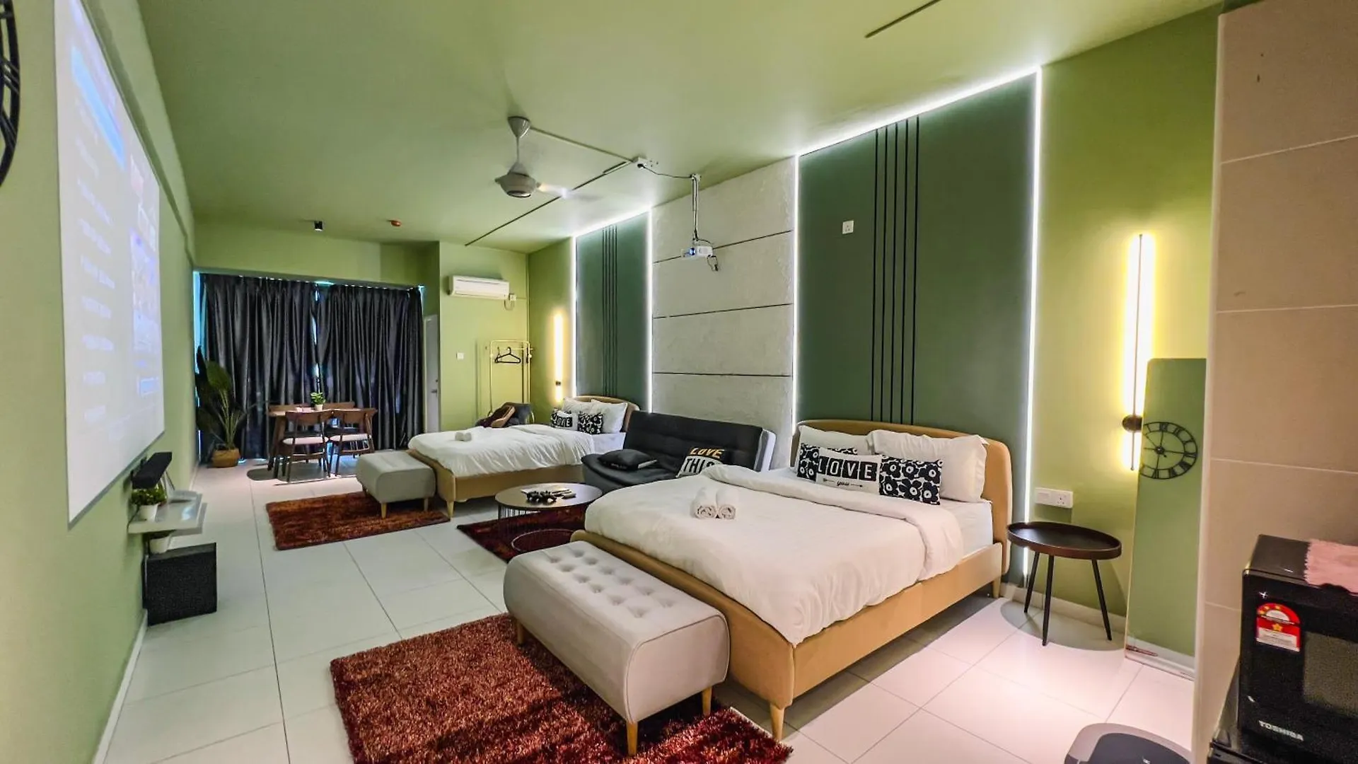 Cozy Milky Home Mount Austin Jb 5 Pax Johor Bahru Apartment