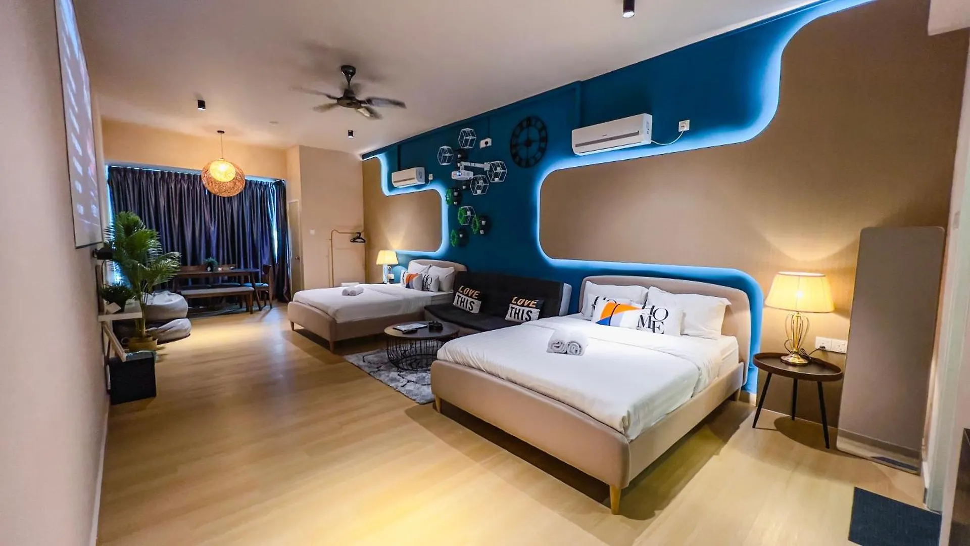 Apartment Cozy Milky Home Mount Austin Jb 5 Pax Johor Bahru
